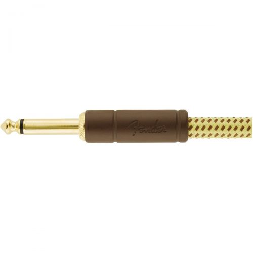 Кабель інструментальний Fender Cable Deluxe Series 15' Angled Tweed